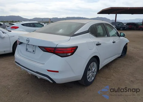 2025 Nissan Sentra S z USA, uszkodzony, nr VIN 3N1AB8BV6SY213519